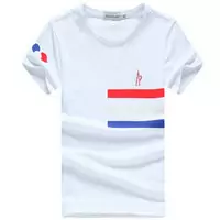 moncler cotton jersey t-shirt flage line